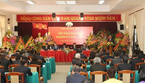 Hội nghị đại biểu Đảng bộ Ngoài nước nhiệm kỳ 2015-2020 - ảnh 1